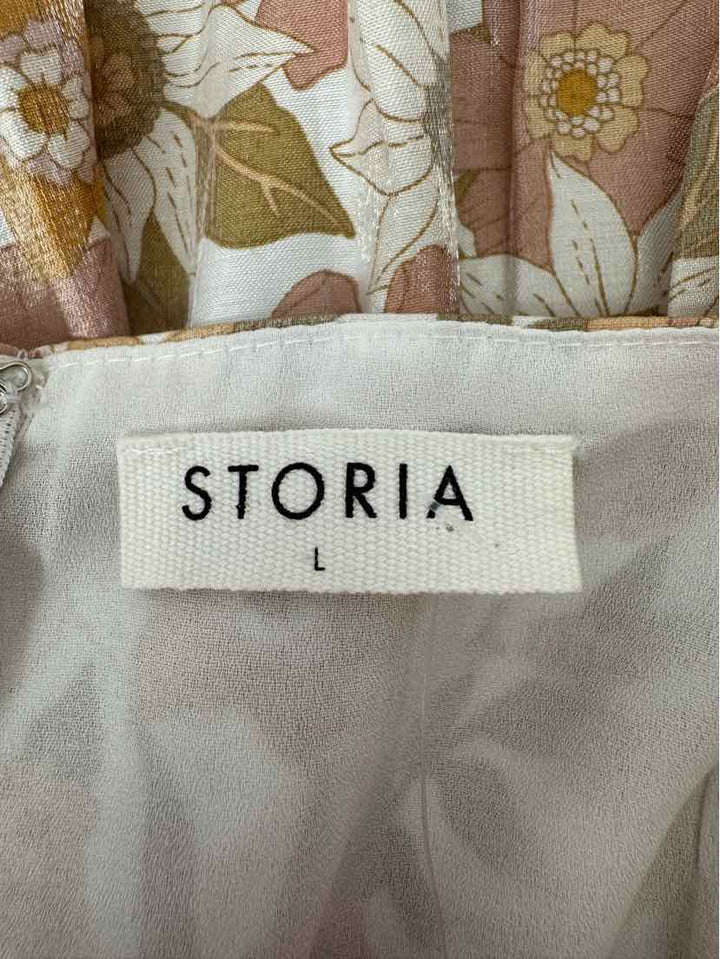 Size L STORIA Multi-Color Shirt