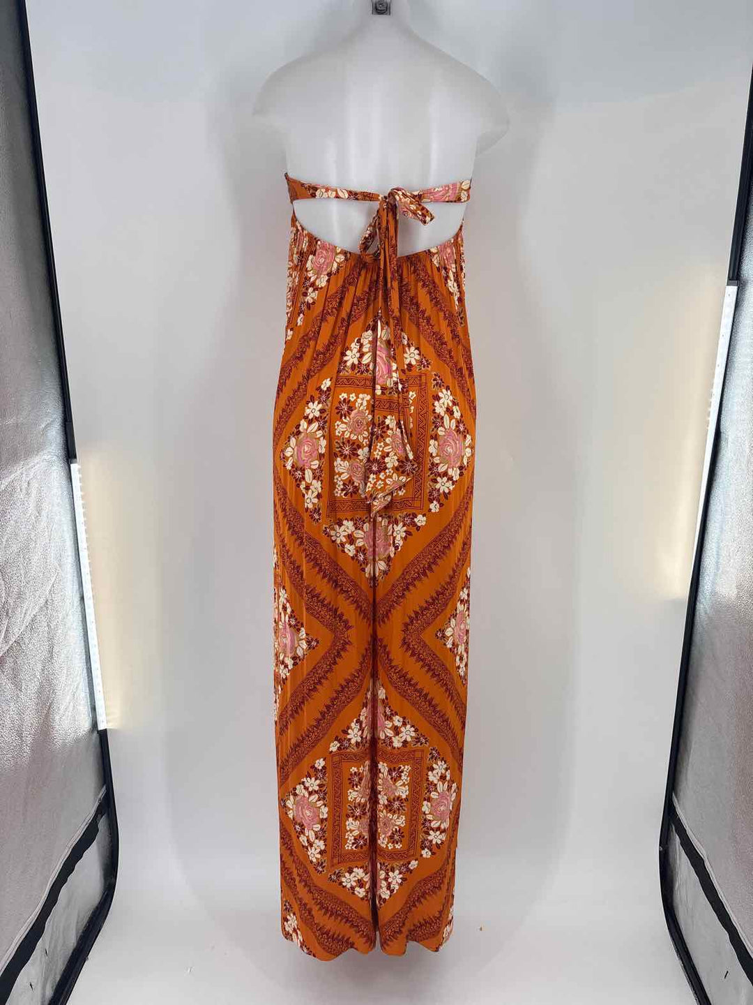 Size XL FREE PEOPLE Orange Romper