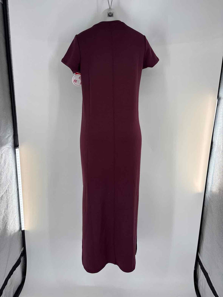 Size M SPANX Burgundy Dress