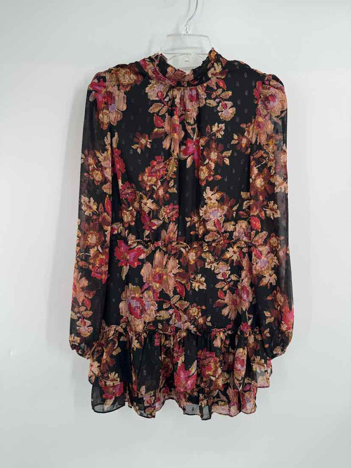 Size M AQUA Burgundy Dress