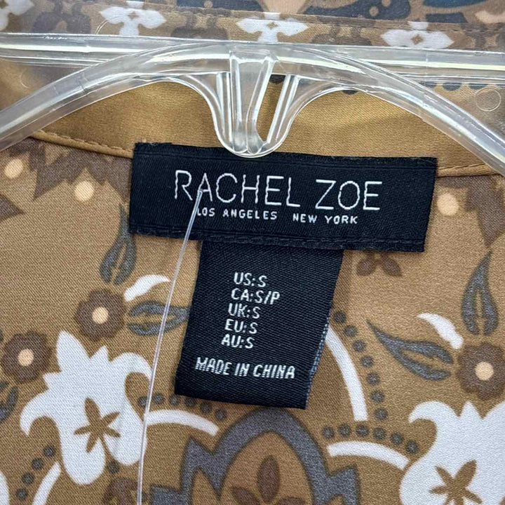 Size S RACHEL ZOE Gold Shirt