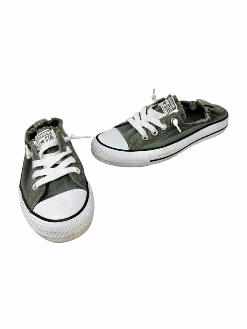 Shoe Size 7 Converse Olive Sneakers
