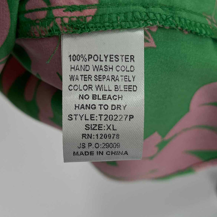 Size XL ENTRO Pink Shirt