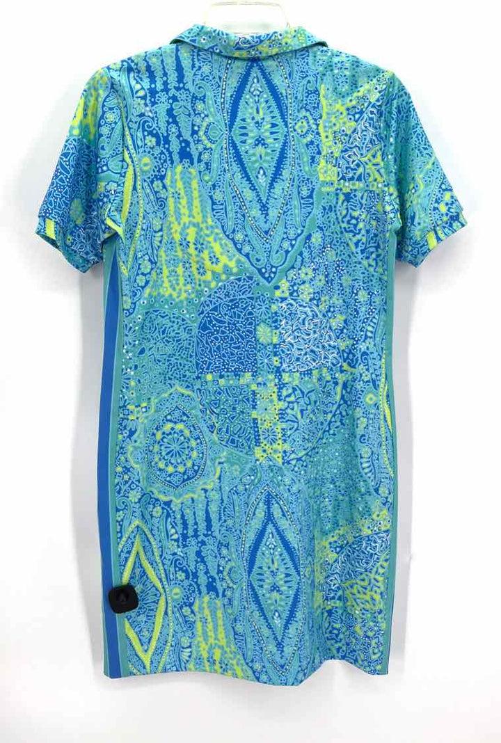 Size S Gretchen Scott Teal Dress