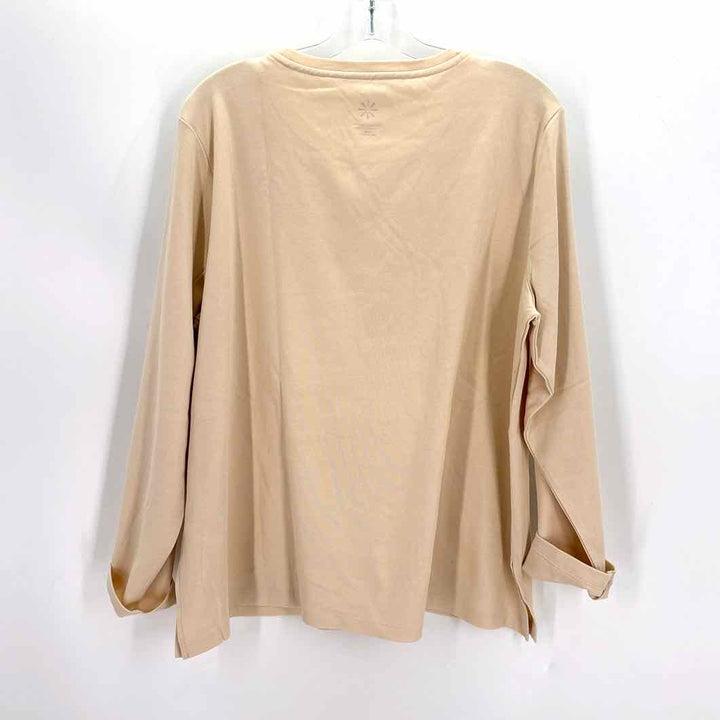 Size XL SUSAN GRAVER Cream Shirt