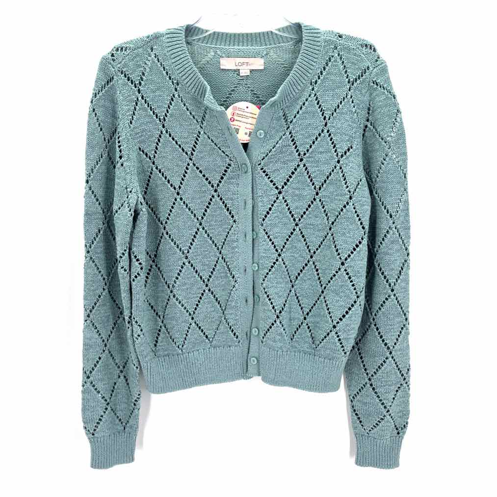Size M LOFT Green Sweater