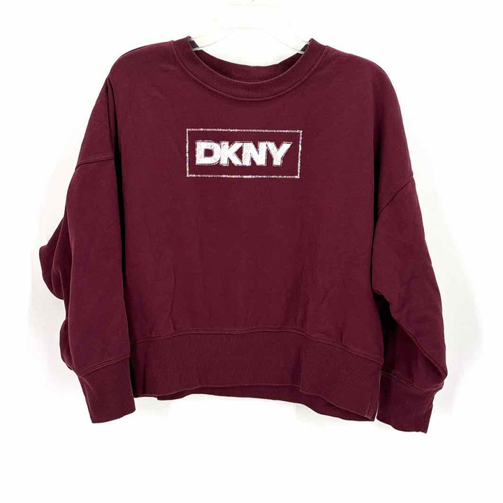 Size L DKNY Burgundy Shirt