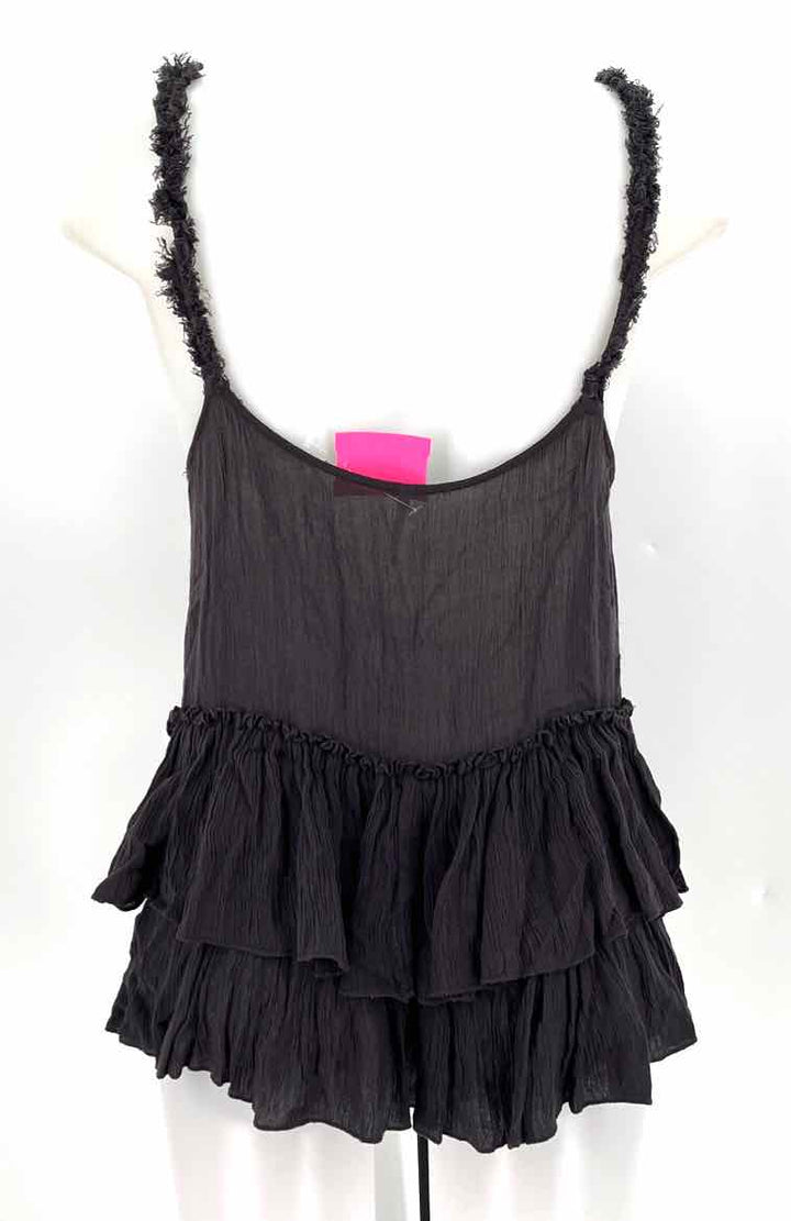 Size M FREE PEOPLE Charcoal Shirt