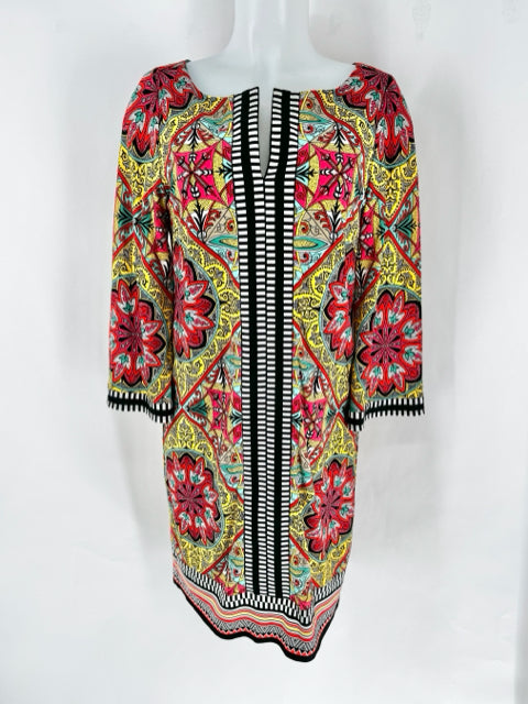 Size 8 LAUNDRY Multi-Color Dress
