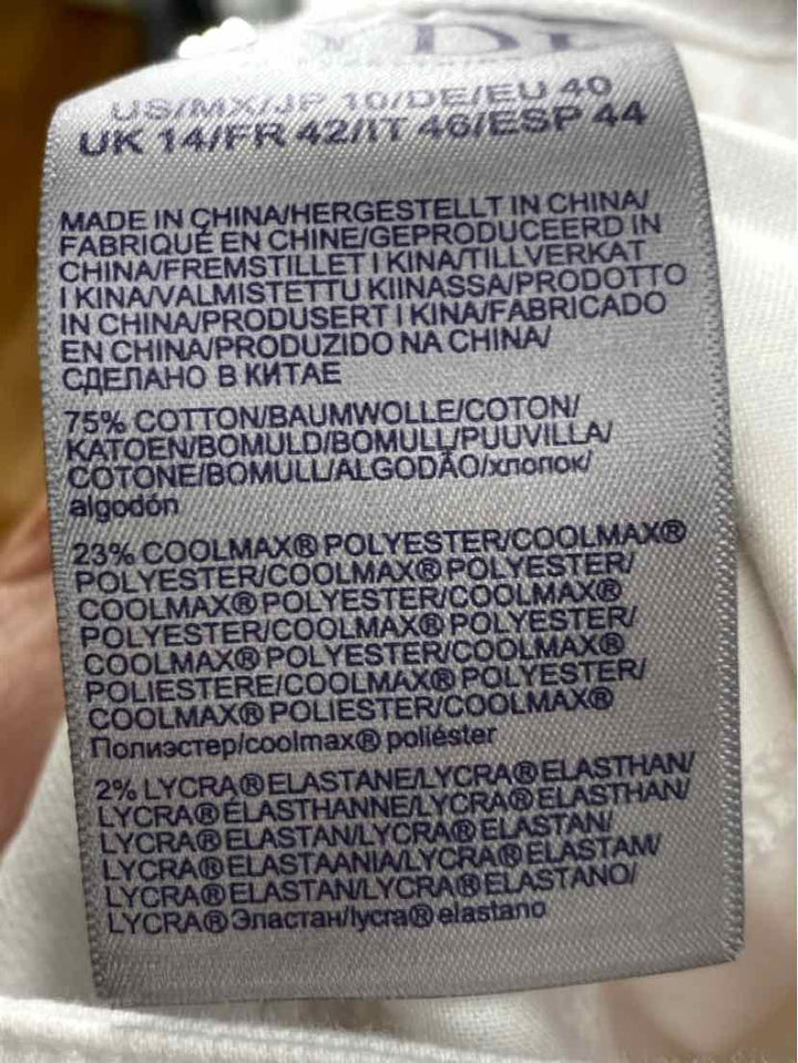 Size 10 NYDJ White Pants