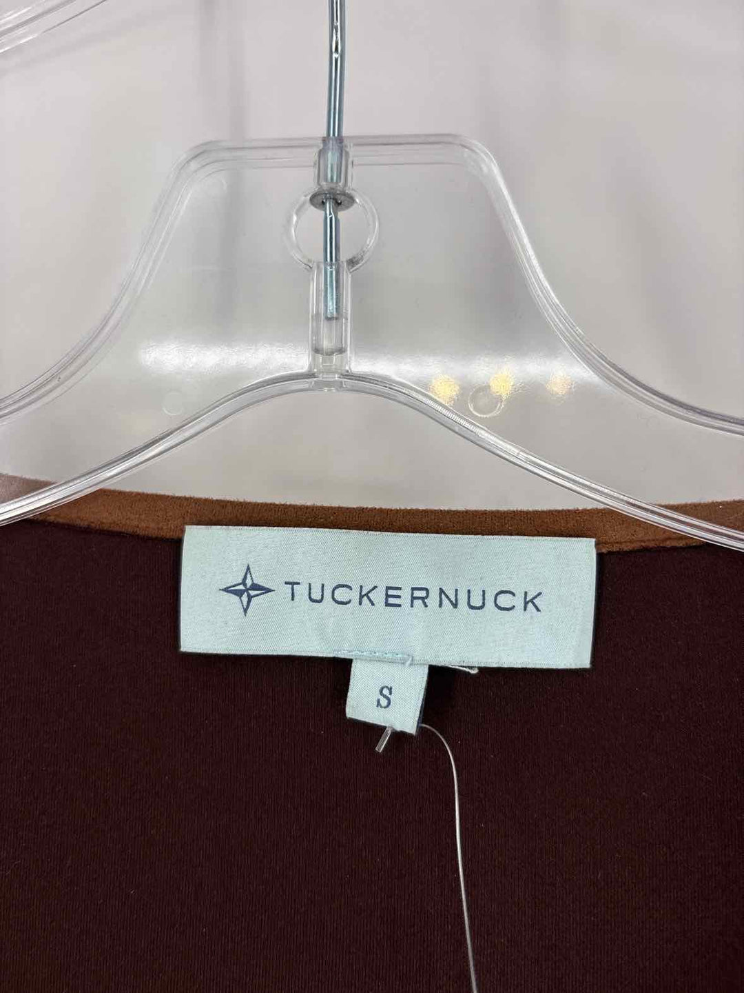 Size S TUCKERNUCK Brown Suede Shirt