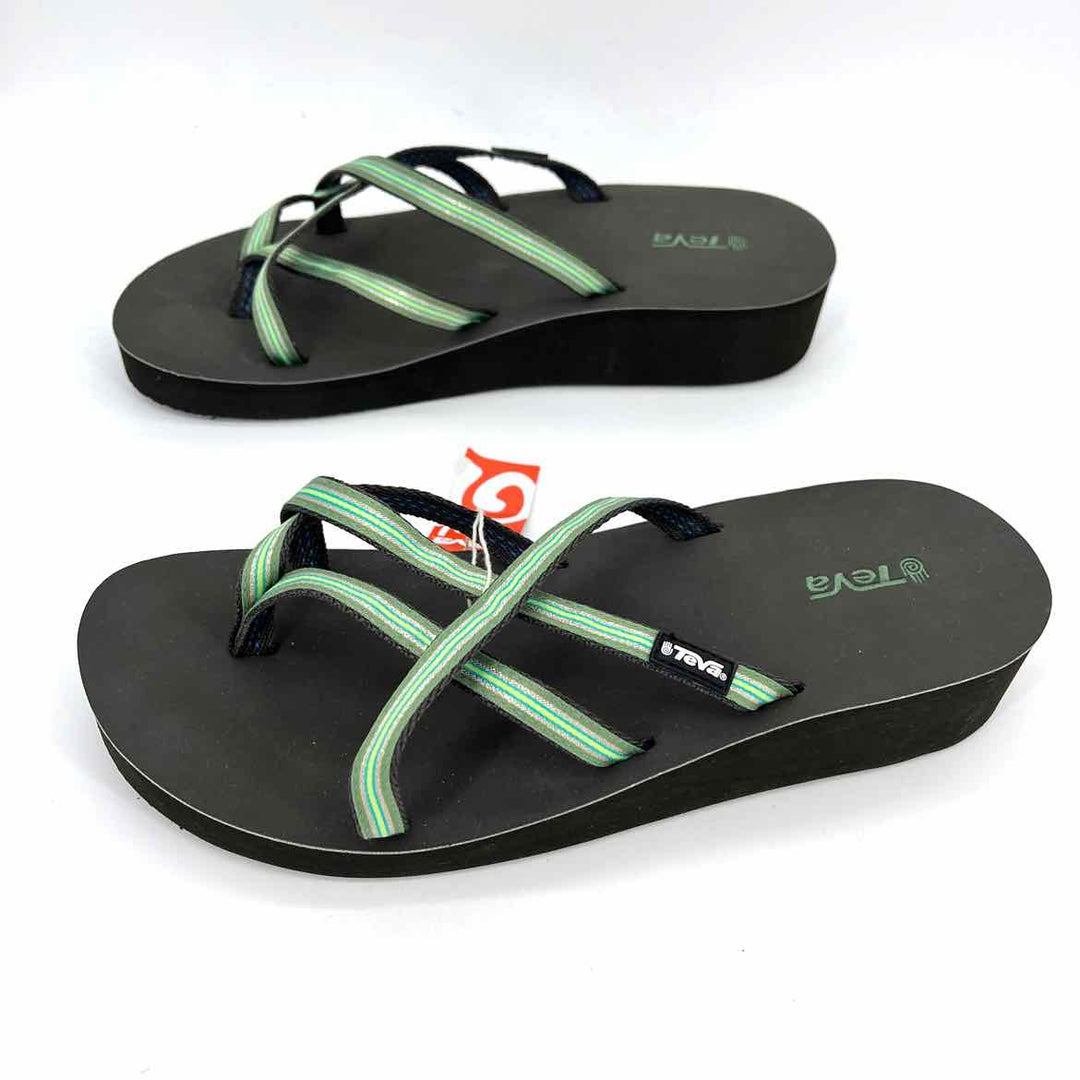 Shoe Size 11 Teva Green Sandals