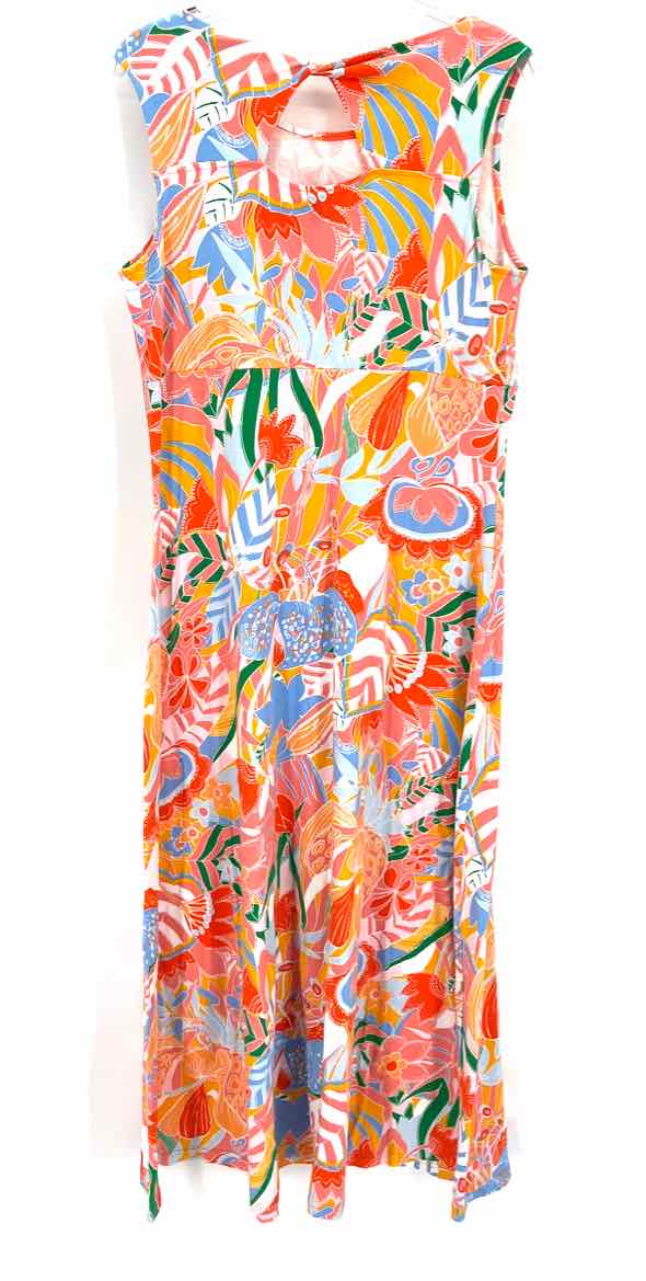 Size L Talbots Orange Dress
