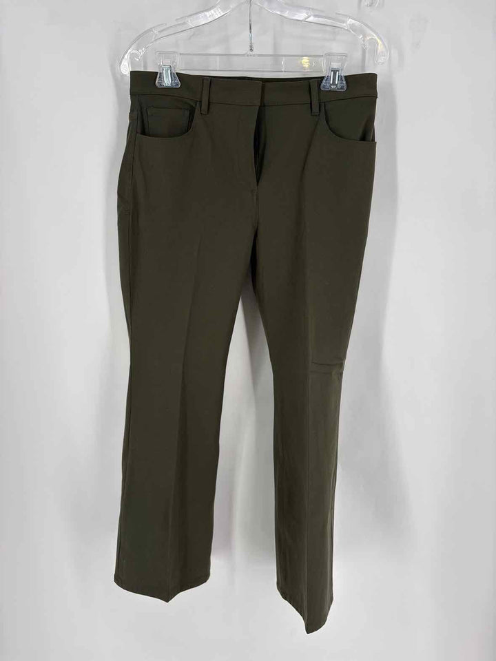 Size 6 THEORY Green Pants