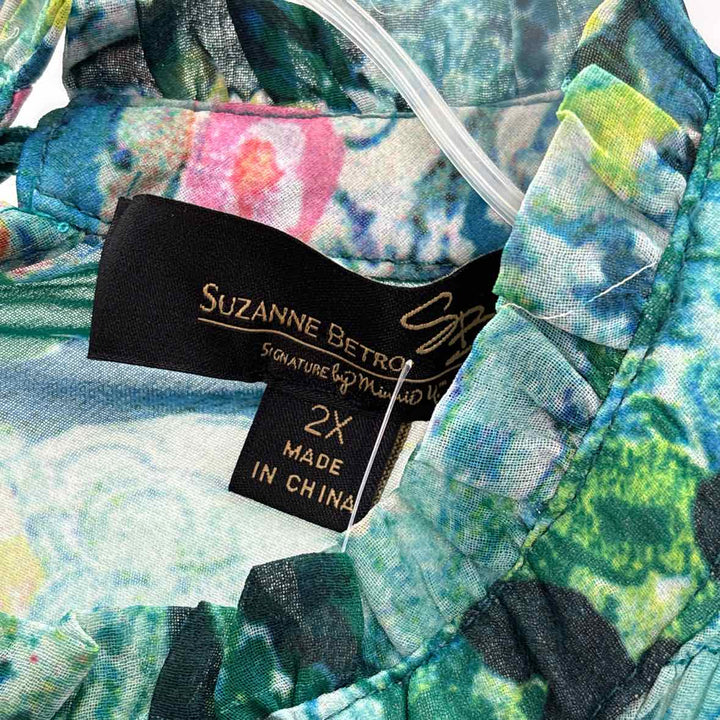 Size 2X Multi-Color Shirt