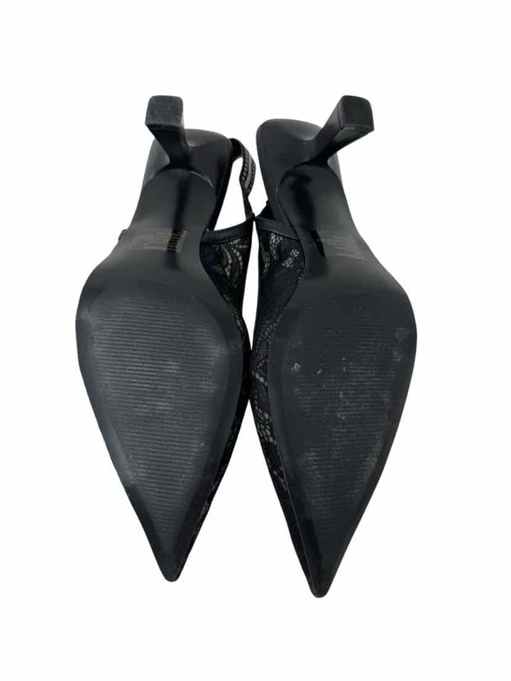 Shoe Size 9.5 Steve Madden Black Lace Pumps