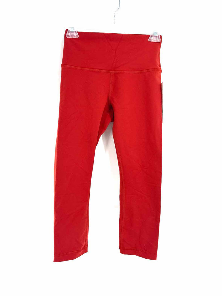 Size 6 Lululemon Burnt Orange Leggings