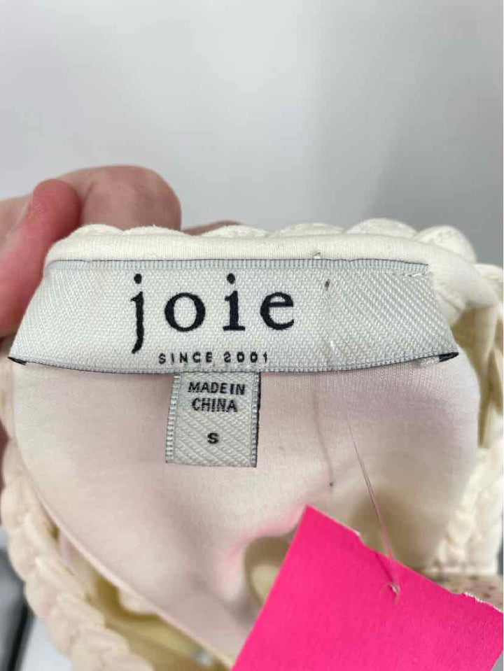 Size S JOIE Cream Shirt
