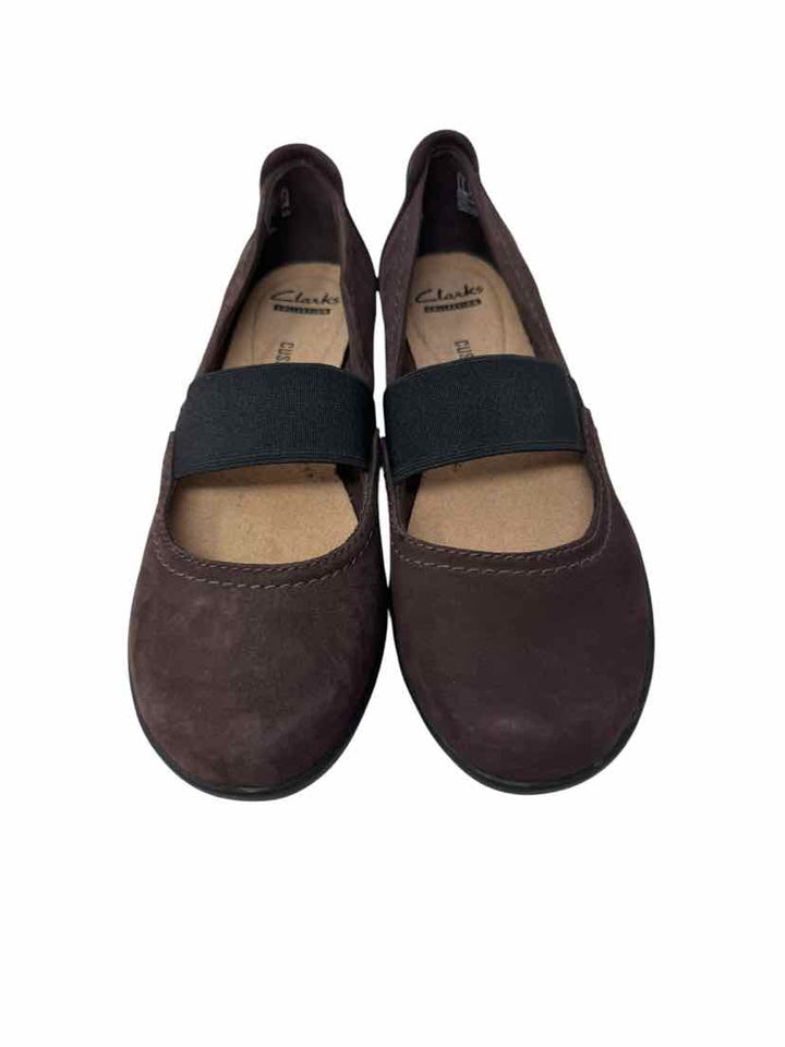 Shoe Size 8.5 CLARKS Brown Flats