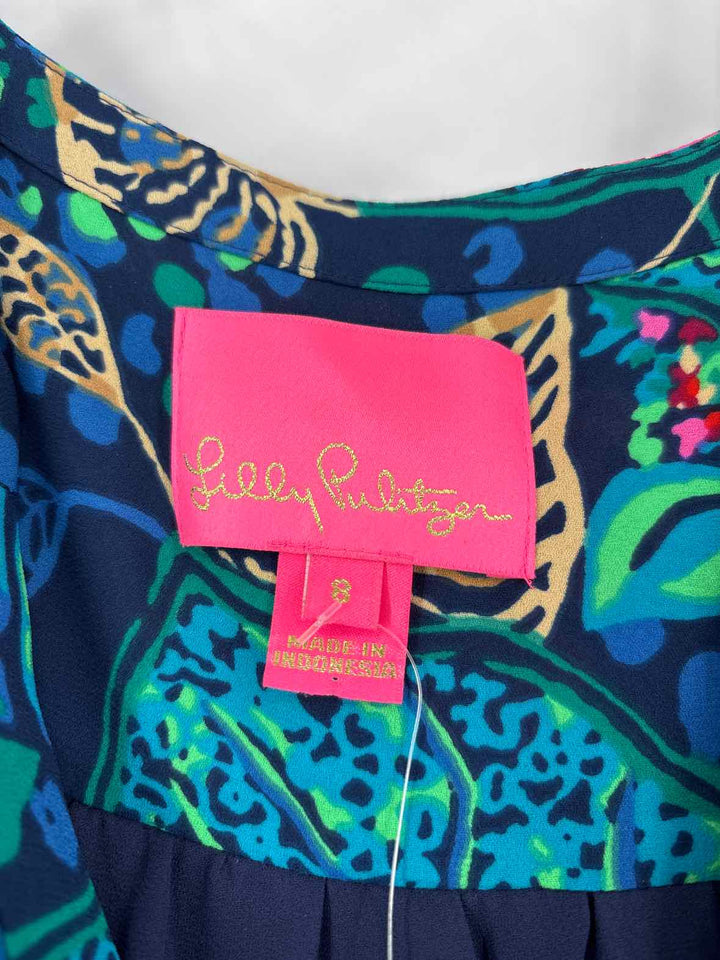 Size 6 Lilly Pulitzer Navy Dress