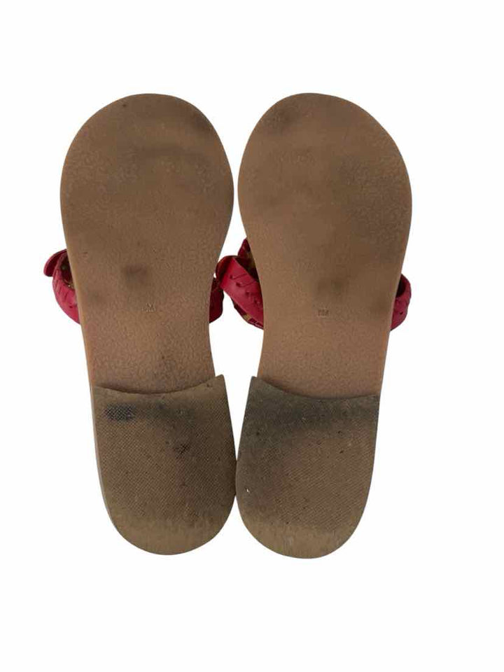Shoe Size 7 Jack Rogers Red Sandals