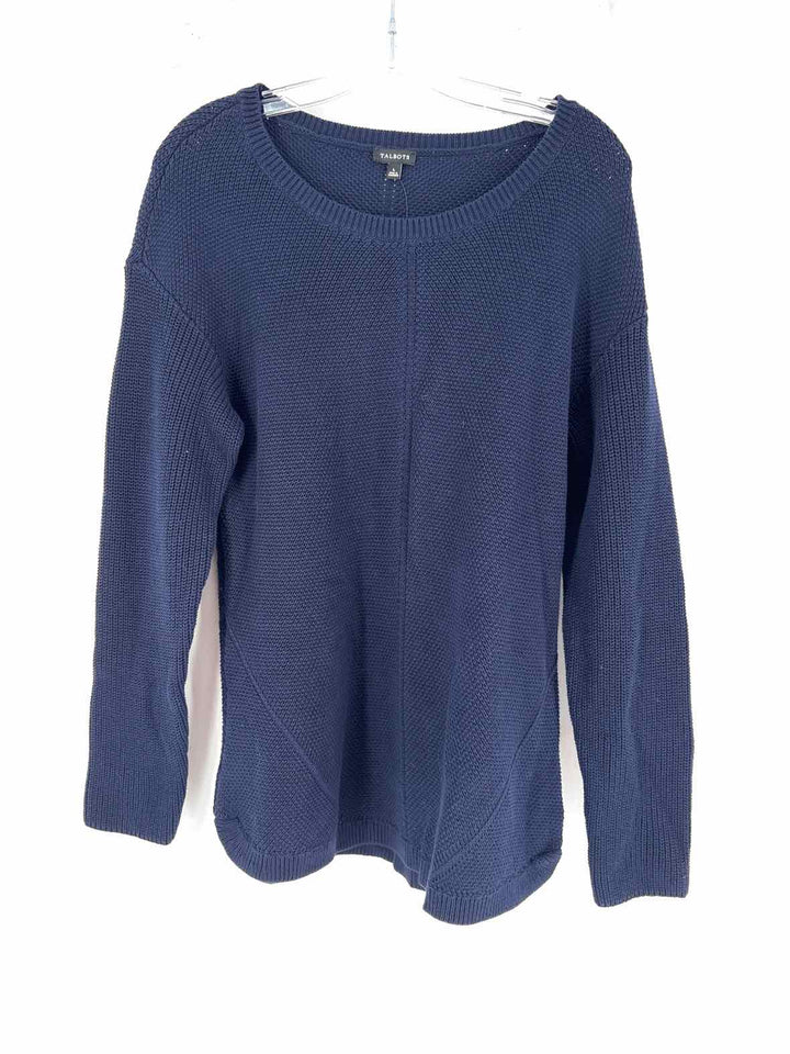 Size L Talbots Navy Sweater