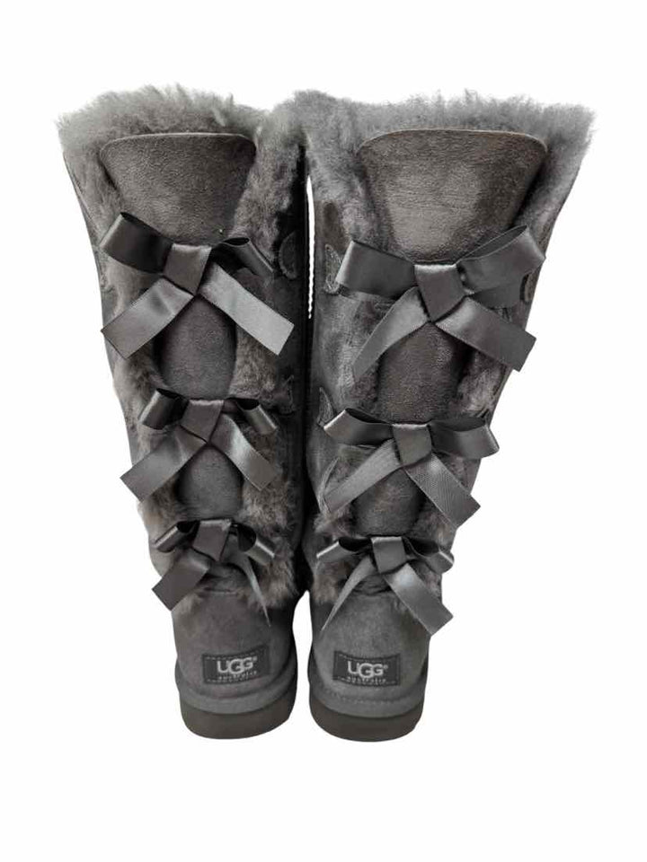 Shoe Size 8 Ugg Gray Suede Boots