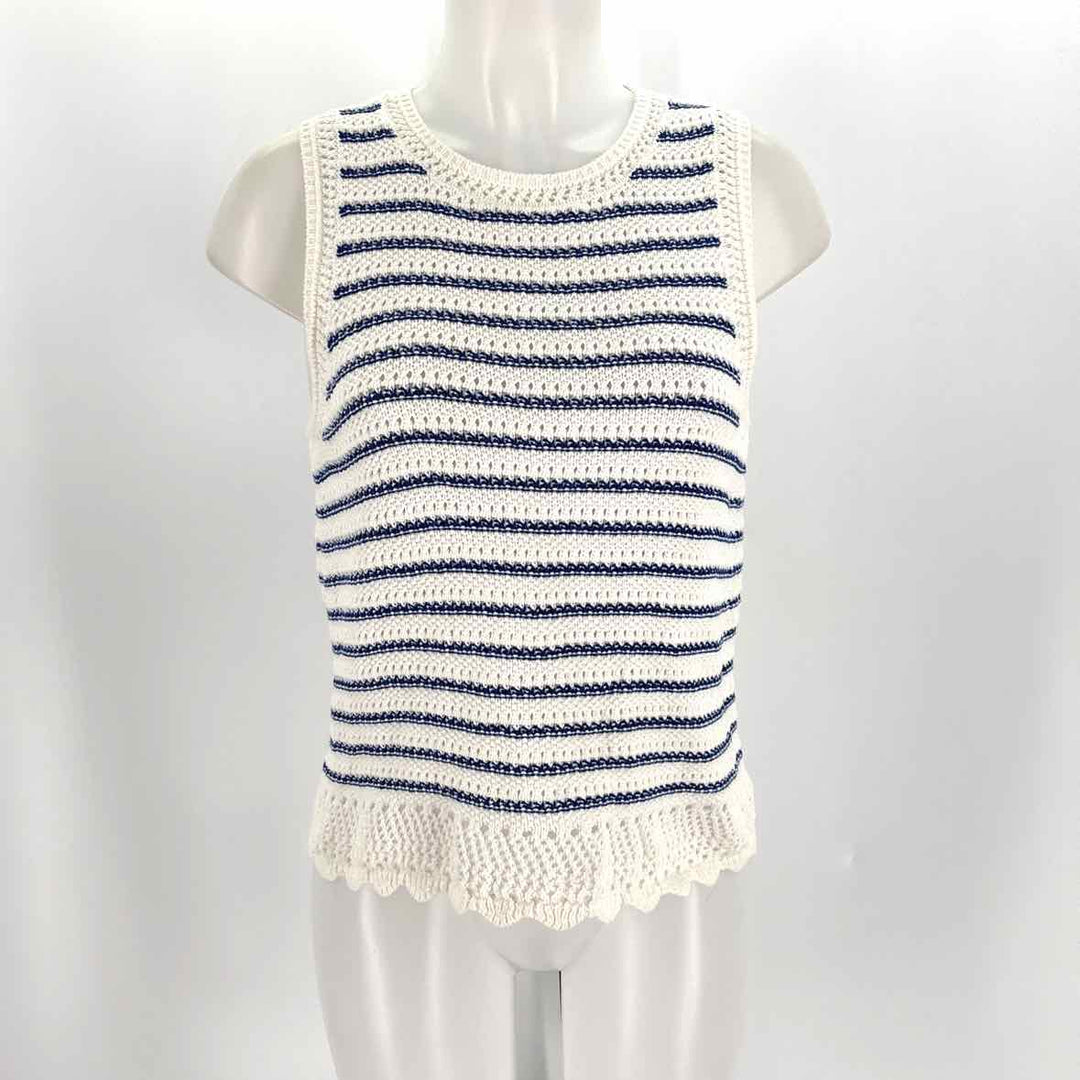 Size S J Crew White Sweater