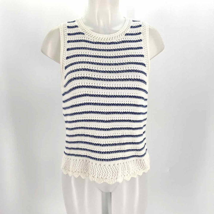 Size S J Crew White Sweater