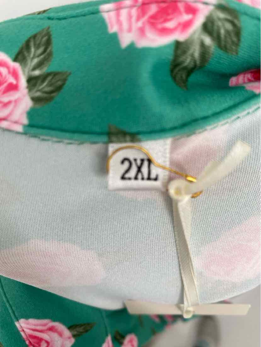 Size 2X Green Dress