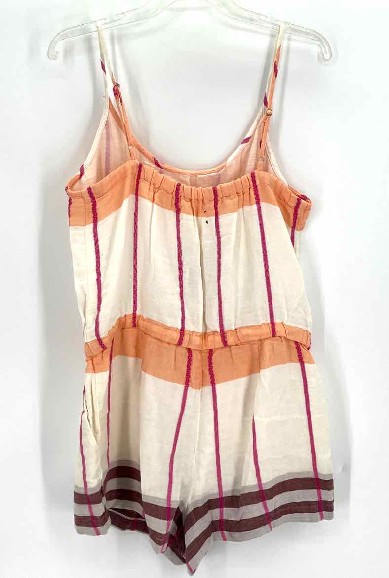 Size M LOU & GREG Orange Romper