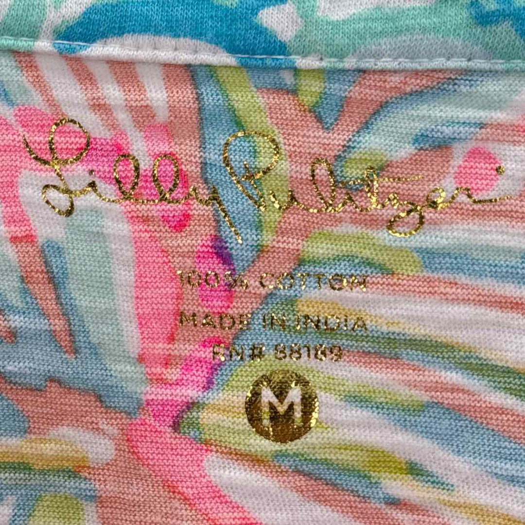 Size M Lilly Pulitzer Multi-Color Knit Shirt