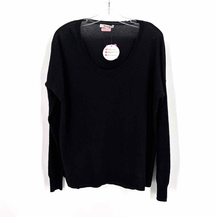 Size M MADEWELL Black Knit Sweater