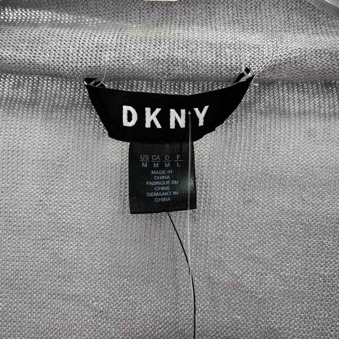 Size M DKNY Gray Knit Vest