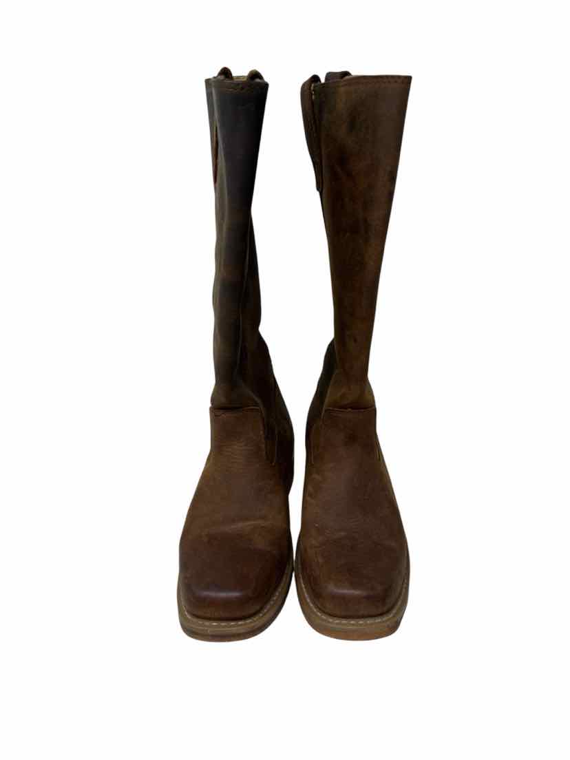 Shoe Size 6.5 Brown Leather Boots