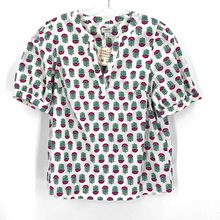 Size M J Crew White Shirt