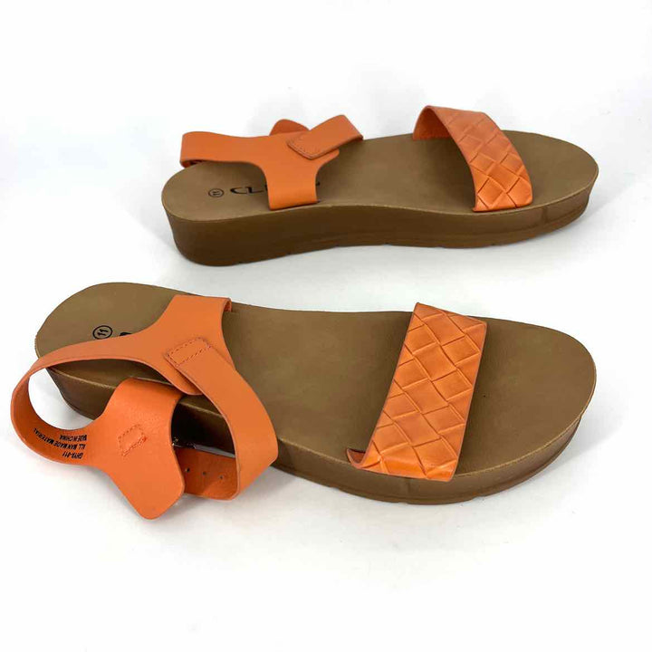 Shoe Size 11 CHINESE LAUNDRY Orange Sandals