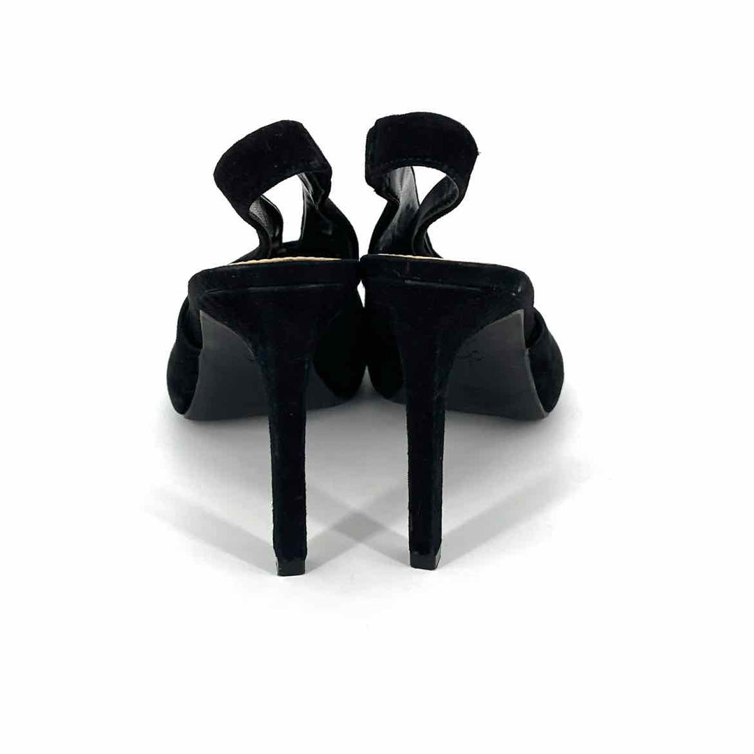 Shoe Size 9 Jessica Simpson Black Suede Pumps