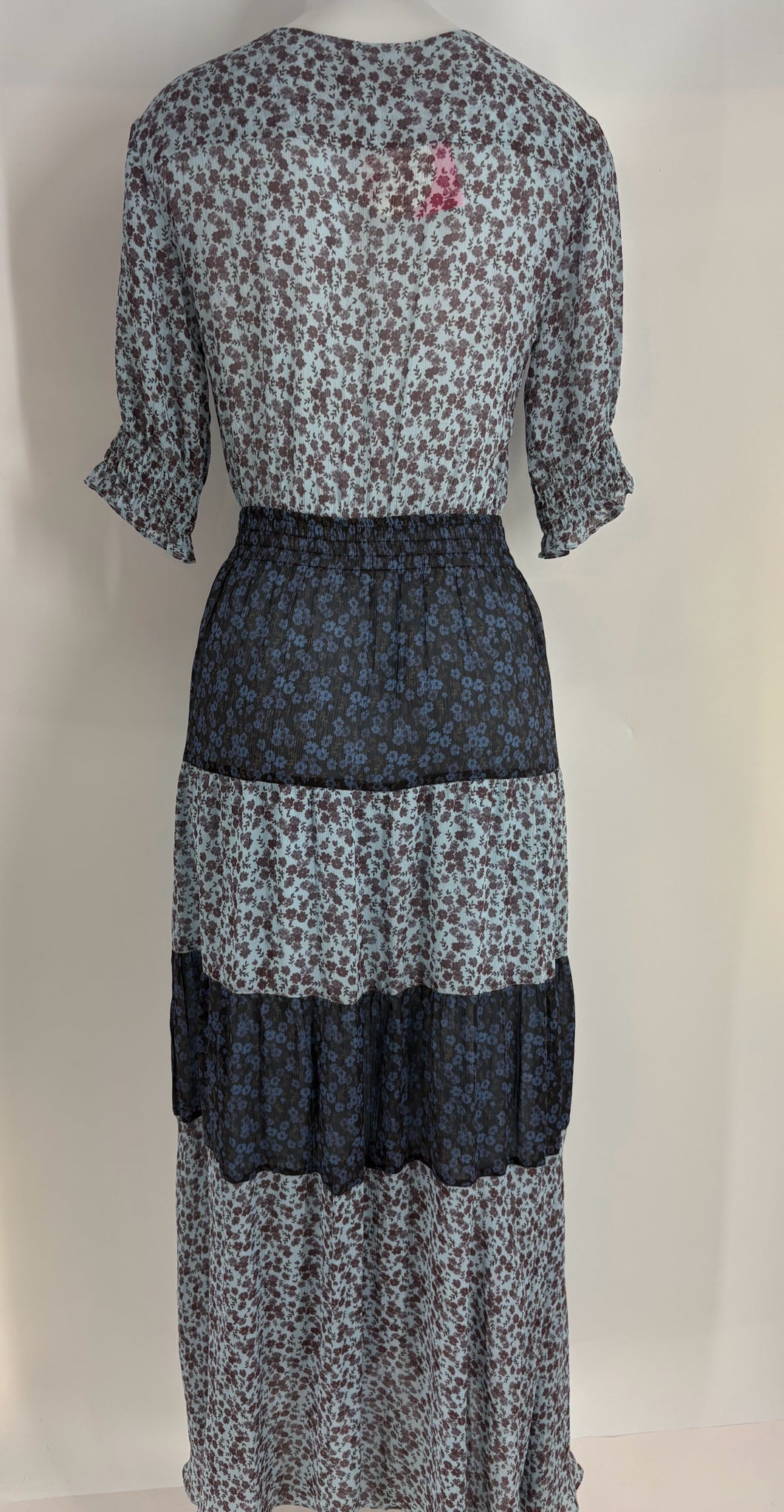 Size 4 NICOLE MILLER Blue Dress