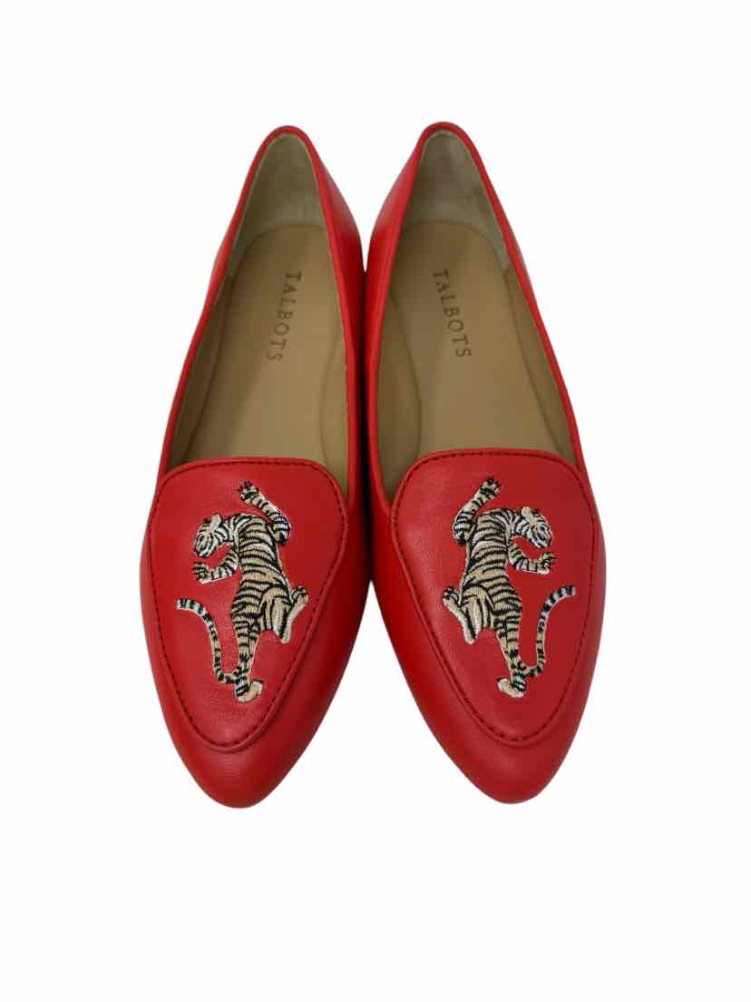 Shoe Size 6.5 Talbots Orange Flats