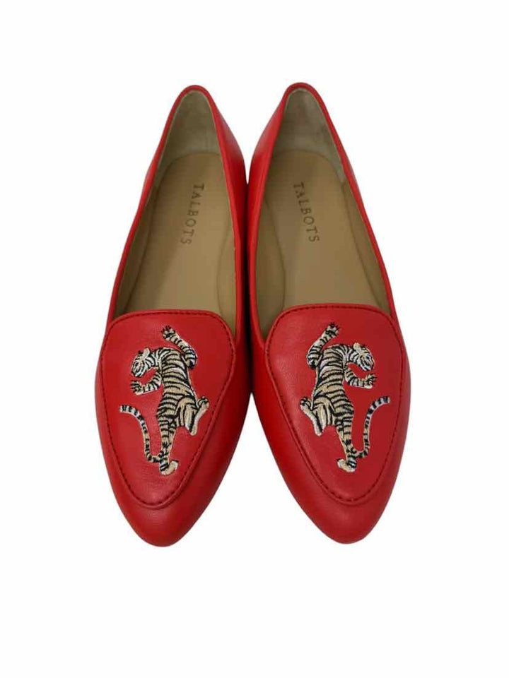 Shoe Size 6.5 Talbots Orange Flats