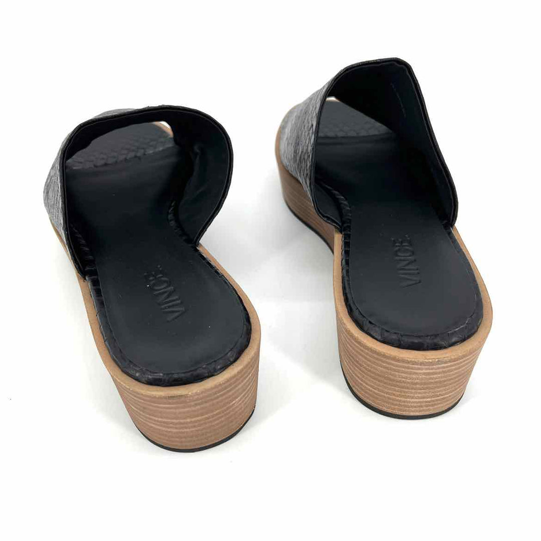Shoe Size 8.5 VINCE Black Sandals