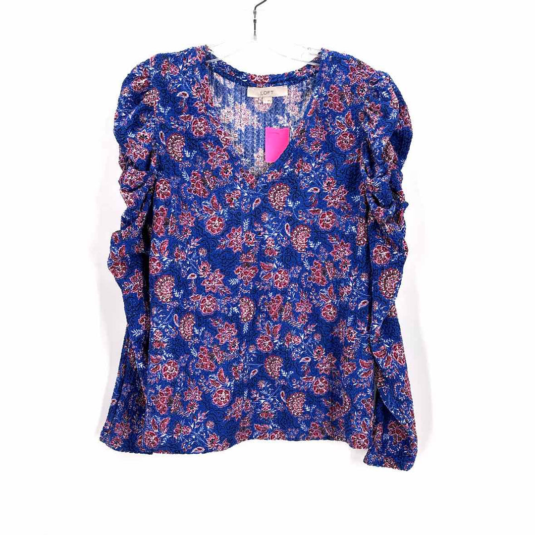 Size L LOFT Blue Shirt