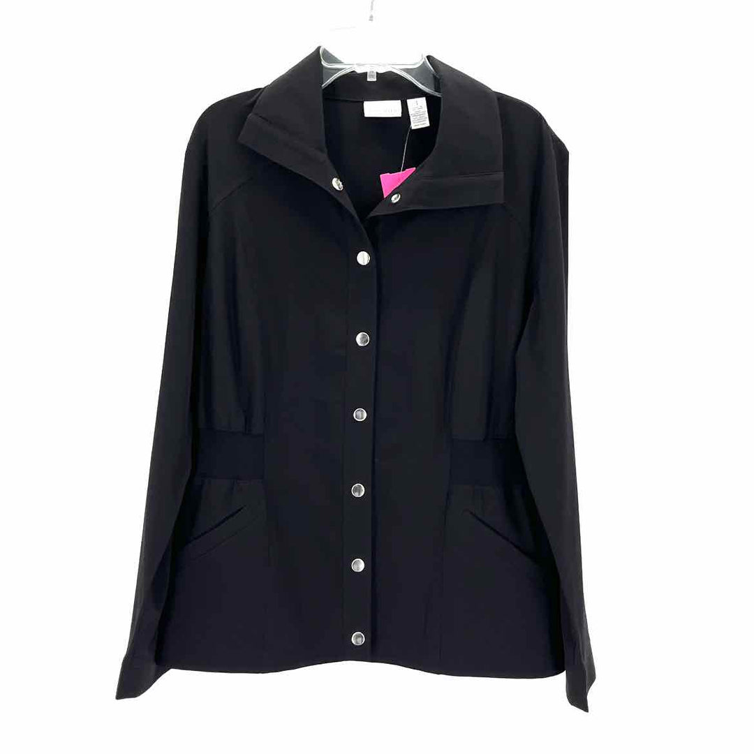 Size M Chico's Black Jacket