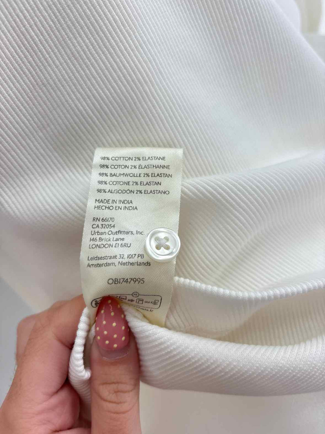 Size M MAEVE White Shirt