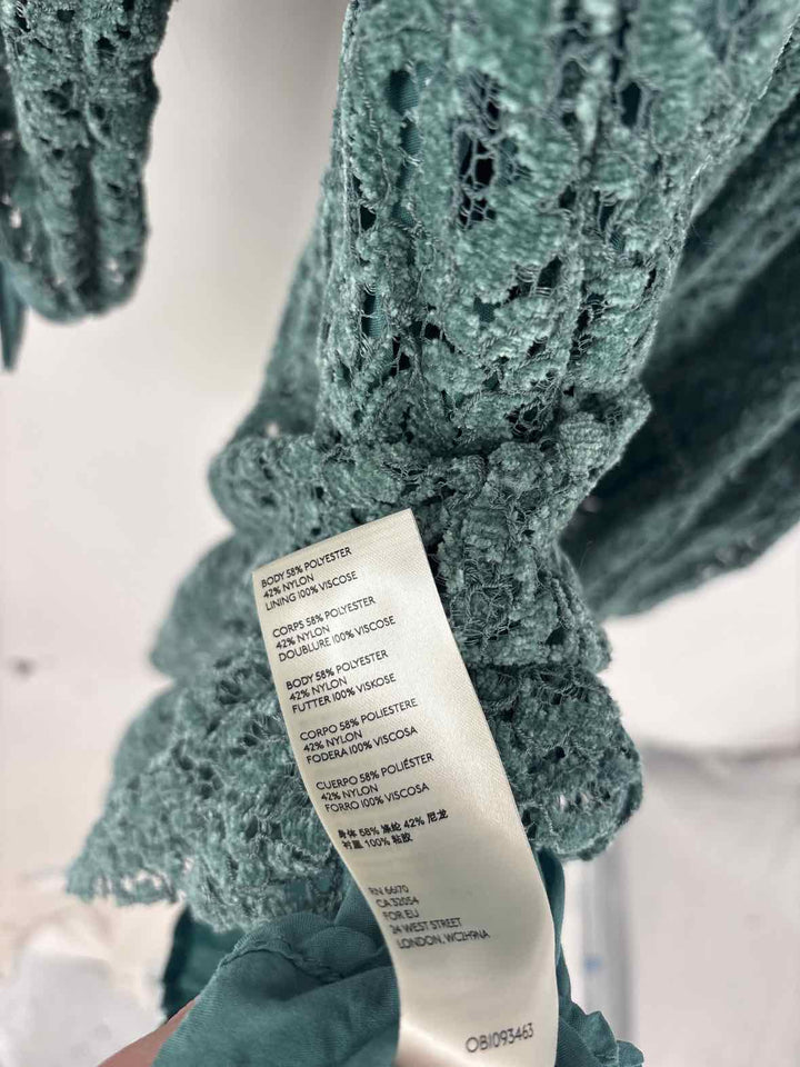 Size M FREE PEOPLE Green Dress