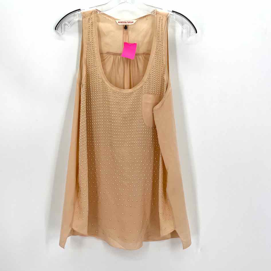 Size 12 REBECCA TAYLOR Pink Shirt