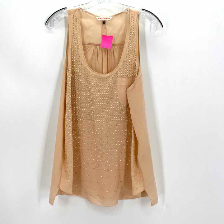 Size 12 REBECCA TAYLOR Pink Shirt