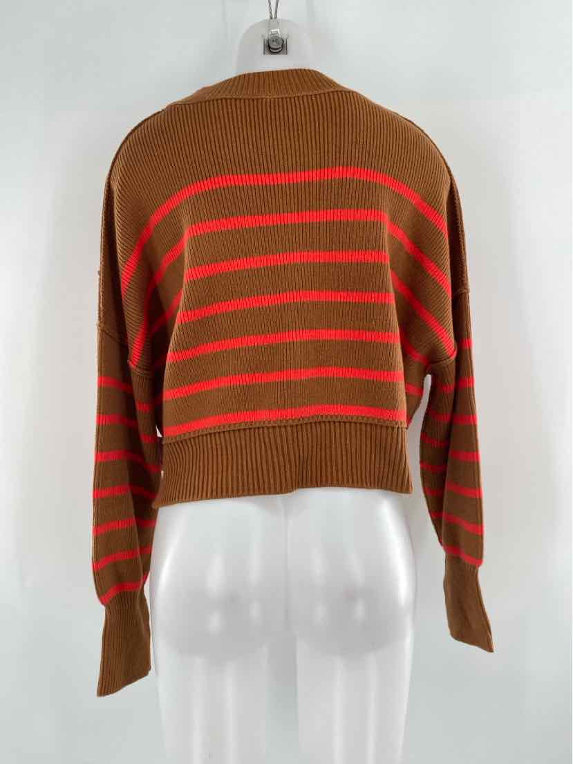 Size M FREE PEOPLE Brown Sweater