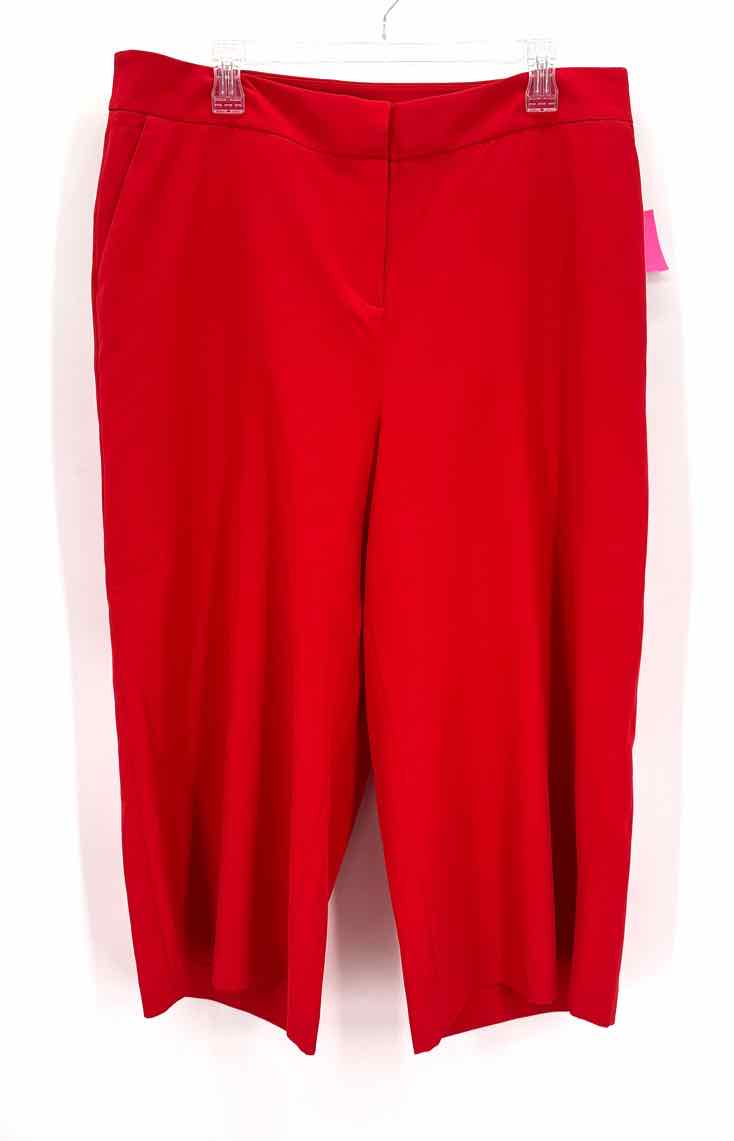 Size 14 ELOQUII Red Pants